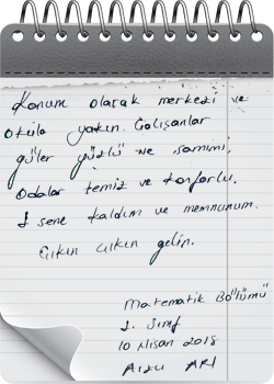 Adatoria Öğrenci Yorumları ve Tavsiyeleri Öğrenci Forum Sakarya Serdivan Yükseköğrenim Kız Öğrenci Yurdu ve Öğrenci Apart Konaklama Hizmetleri